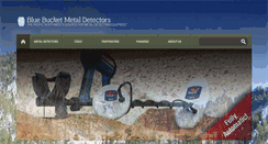 Desktop Screenshot of bluebucketdetectors.com